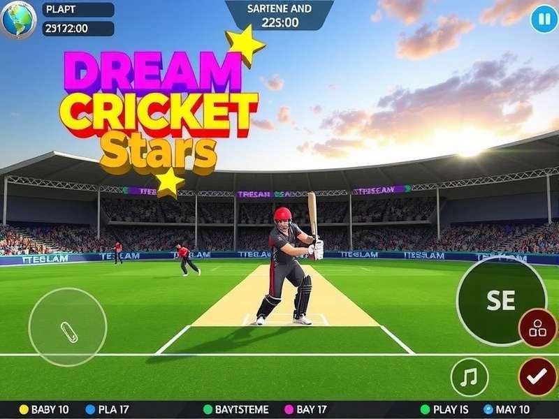 Dream Cricket Stars Main Gameplay Dream Cricket Stars Game Screenshot